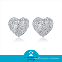 Best Selling 925 Silver Heart Earrings